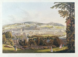 Vue de Bath, 1817 - English School